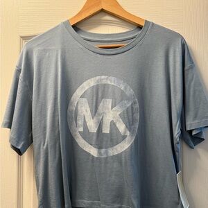 Michael Kors Blue T-Shirt size S ladies